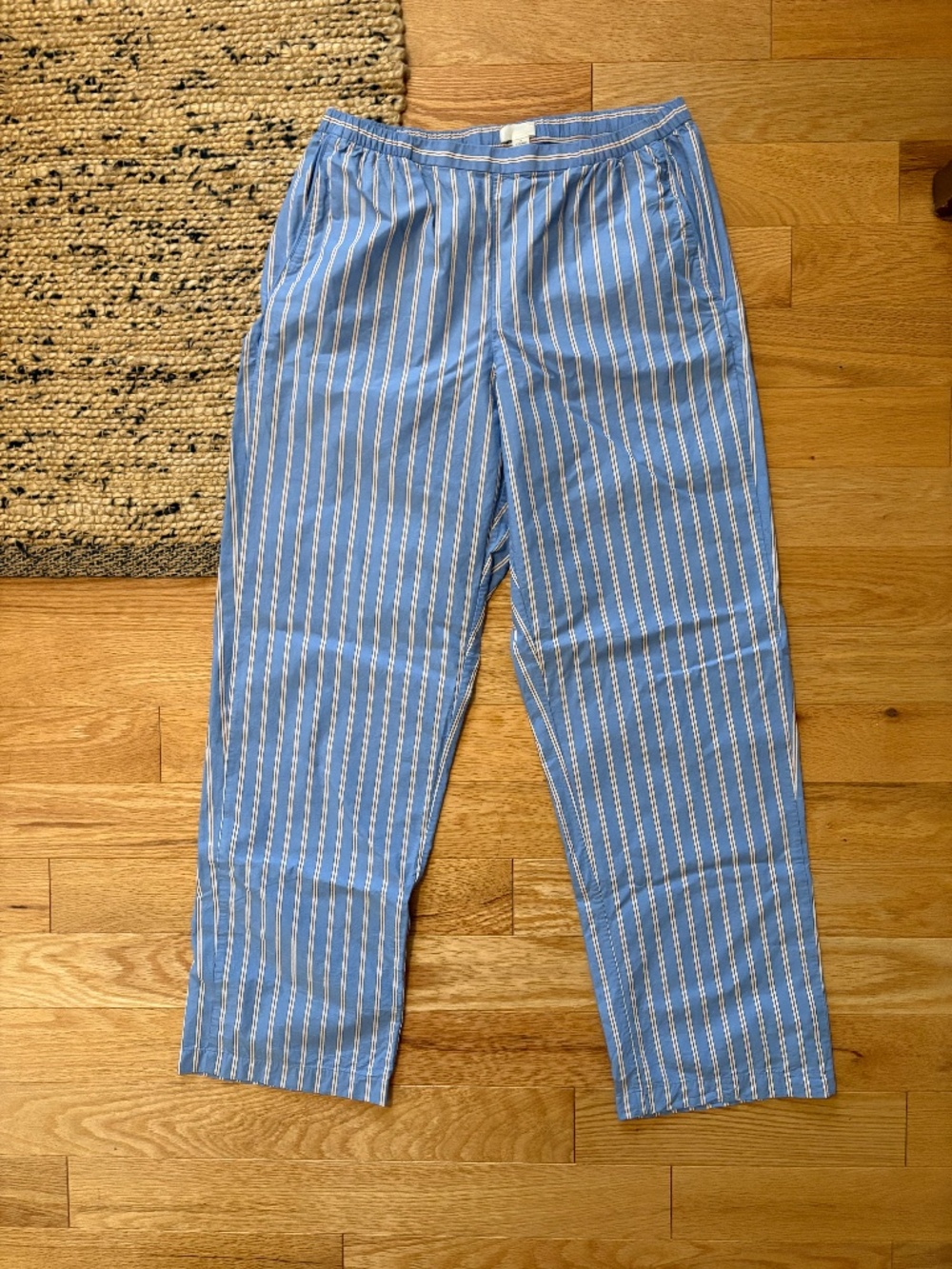 Arket 100% cotton poplin pants